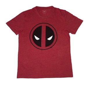 Gap Red Deadpool T-shirt